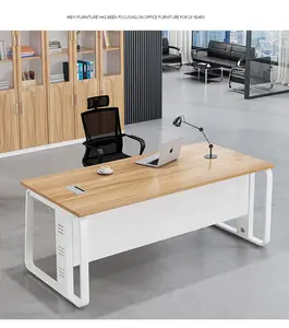 完璧なデザインMdf家族従業員テーブルモダンなワークステーション家具オフィステーブル