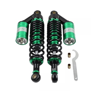 Ammortizzatore Posteriore ad Aria per Moto 320mm 330mm 340mm per HONDA CX500 <span class=keywords><strong>ROYAL</strong></span> <span class=keywords><strong>ENFIELD</strong></span> <span class=keywords><strong>350</strong></span> - Product Image 2