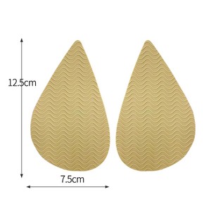 Protection de semelle de chaussure en silicone antidérapante, <span class=keywords><strong>anti</strong></span>-usure, autocollante, absorbant les chocs, réduisant le <span class=keywords><strong>bruit</strong></span>, motif à carreaux - Product Image 3