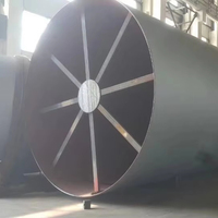 Sistem Kalsinasi Tugas Berat Struktur Andal Peralatan Rotary Kiln untuk Pabrik Pembuatan Semen Proses Kering Baru