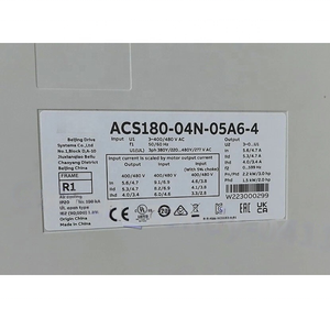 มอเตอร์ควบคุมอุตสาหกรรมขนาดเล็ก ACS180-04N-05A6-4 3AXD50000662470 1.5kW 380V 3 เฟส AC รุ่นใหม่ของแท้ - Product Image 4