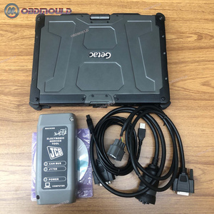 V110 laptop with Agricultural Construction Equipment for JCB Electronic Tool (DLA) Master Heavy Duty Truck Diagnostic Tool - Product Image 4