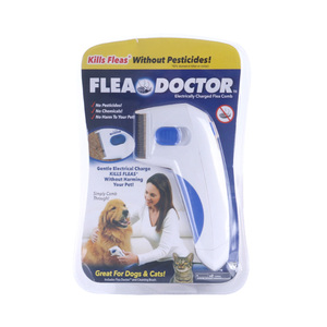 Offre Spéciale Nettoyeur Électrique <span class=keywords><strong>Poux</strong></span> Médecin Anti-puces Anti-tiques Nettoyage Brosse Peigne Pour Animaux De Compagnie Pour C - Product Image 3