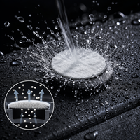 Membrane de ventilation automobile auto-adhésive imperméable et perméable à l'air en EPTFE