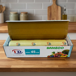 Top Selling Products 2026 PVC Cling <b>Wrap</b> Food Film Jumbo Roll for Food <b>Plastic</b> <b>Wrap</b> Food Film Transparency Anti-fog - Product Image 2