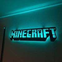 Décoration de salle de jeu MC à changement de couleur, manette de jeu, décoration murale cool pour fête, enseigne au néon, lumière LED pour chambre de joueur