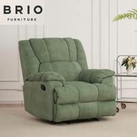 Fauteuil inclinable électrique moderne en vente chaude d'usine avec port de charge USB, fauteuil simple réglable pour salon, chambre à coucher, bar