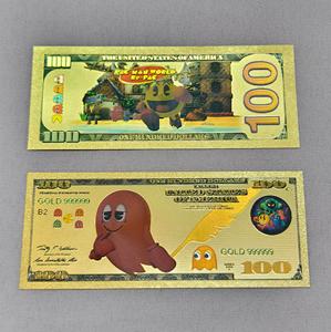 ธนบัตรเคลือบทองคำพิมพ์ลาย Pac-Man สำหรับของที่ระลึกสะสม - Product Image 2