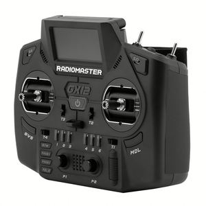 Radiocommande RadioMaster GX12 Xrossband ExpressLRS double 1W de haute qualité avec manettes CNC à effet Hall GX01 3D 1000Hz - Product Image 2