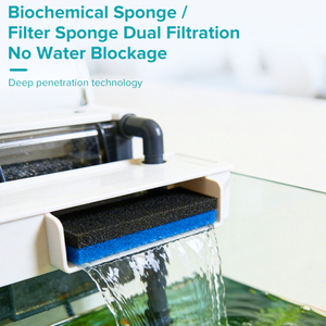 Éponge filtrante pour <span class=keywords><strong>aquarium</strong></span> à filtration profonde, favorise la croissance des bactéries nitrifiantes, élimine l'ammoniac et les nitrites - Product Image 5
