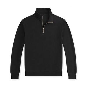 <span class=keywords><strong>Sweat</strong></span>-shirts pour hommes de luxe 100% personnalisés, en coton brodé, avec logo, col <span class=keywords><strong>zippé</strong></span>, vente en gros - Product Image 3
