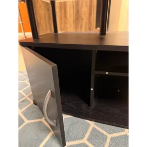 Soporte de TV Negro con Almacenamiento - Product Image 1