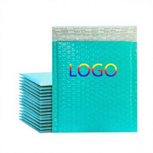 ซองไปรษณีย์กันกระแทกสีฟ้าคราม ย่อยสลายได้ เป็นมิตรกับสิ่งแวดล้อม ขนาด 15x20+4 ซม. หนาพิเศษ สำหรับเครื่องสำอาง เครื่องประดับ ซองใส่แผ่นซีดี จัดส่งด่วน รับทำตามสั่ง - Product Image 1