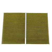 64119366403 Ensemble de filtres d'habitacle pour les séries 5/6/7/8 X5/X6/X7 Rolls Royce Charbon actif Remplacement authentique Garantie 1 an