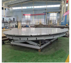 वाहन 1500 किलो-3000 किलोग्राम कार रोटिंग प्लेटफॉर्म हॉट सेलिंग 360 डिग्री कार टर्नटेबल - Product Image 3