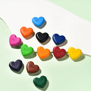 Crayons à doigts 3D lavables pour enfants, empilables, crayons de peinture colorés - Product Image 4