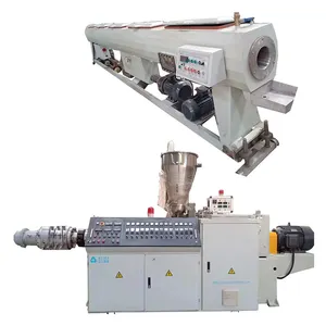 Second-hand Plastic Pipe Cutting Machine PVC Extruder Used Plastic Pipe Production Line