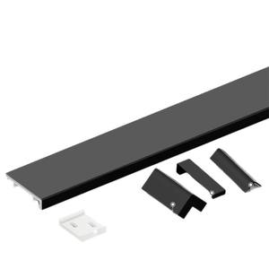 Plinthe en acier inoxydable 304 de Foshan, 10 cm, type boucle très étroite, 5 cm, épaissie, moderne, simple, luxe léger - Product Image 4