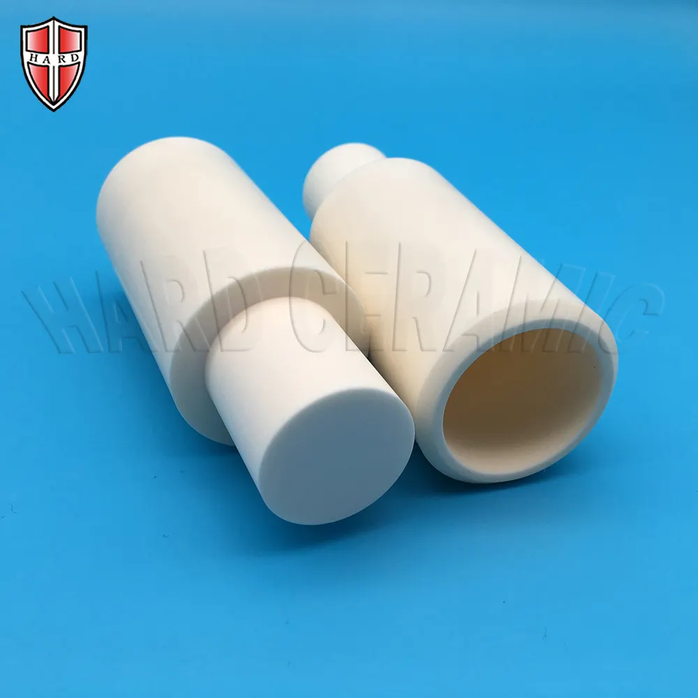 Heat insulation 99.5% al2o3 alumina ceramic bushing and tube
