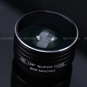 Suncore Mobile Phone Lens 128 Super Wide 20x Macro HD Optical Glass - Product Image 1