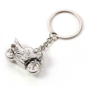 Wholesale Metal Motorcycle <b>Keychain</b> Charms 4 Colors Cute Creative Gift Sports Car Key Chains <b>Personality</b> Gifts - Product Image 1