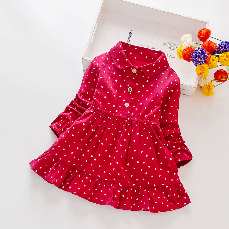 HOT SALE 2 yrs baby girls dress good quality princess dress baby girl clothes