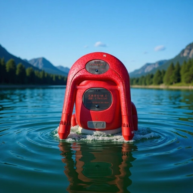GPS Remote Control Plastic Water Intelligent Lifebuoy Fire Flying Wing Commercial Drones Lifeboat Robot Drone 5kg Payload