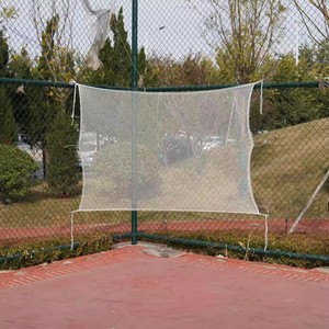 Tennis <b>Net</b> 10X7X3 Portable <b>Rebound</b> Training Equipment Outdoor Fitness Use White Polyester - Product Image 2