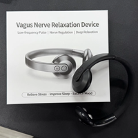Stimulateur du nerf vague OEM/ODM Smart TVNS, appareil portable pour le cou, 8 modes, contrôle par application, soulagement de l'anxiété, du sommeil et de la douleur, certifié CE FCC