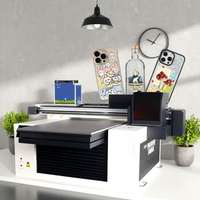 Impresora UV 6090 de Alta Resolución, Impresora de Inyección de Tinta UV para Impresión en Cuero, Madera y Lienzo