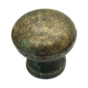 Chengyu B035 Mushroom Shape Handle Antique Bronze Zinc Alloy Round Drawer Cabinet <b>Knob</b> Single Hole Traditional Style Durable - Product Image 5