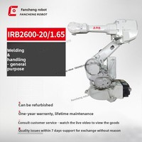 Bras robotisé de soudage de précision à six axes pour usage intensif IRB2600-20-1.65 pour manipulateur de chargement et de déchargement