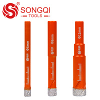 Forets diamantés de bonne qualité pour perçage à sec, accessoires populaires à utiliser, pour trous de scie mascotte, perçage à sec, sans besoin d'eau de 6 à 100mm, 20 pièces