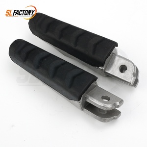 Repose-pieds arrière pour moto, adaptés aux modèles F800GT 2011-2013, <span class=keywords><strong>F800S</strong></span> 2004-2008, F900R, F900XR 2020-2022, en aluminium et caoutchouc noir - Product Image 3