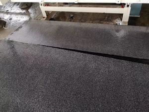 YUSHI Modern Design Cambodian Black <strong>Granite</strong> Tile Polished Seam Stone Partition <strong>Granite</strong> <strong>Slab</strong> for Villa Hotel Decoration - Product Image 3