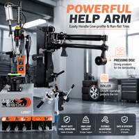Démonte-pneus automatique robuste en acier 110V/220V/380V L8097 LEO, machine de démontage avec pression de fonctionnement de 8-10 bars pour