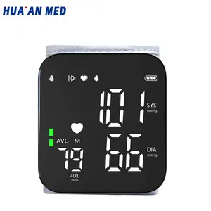 Hua um monitor de pressão sanguínea, máquina inteligente médica medida digital