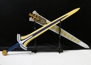 ดาบของนักบุญดาบเก่าของ <span class=keywords><strong>Fate</strong></span> King Arthur, ดาบแห่งชัยชนะดาบดาบดาบโลหะรุ่น1-1 PROP - Product Image 3