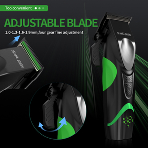 <span class=keywords><strong>Tondeuse</strong></span> à cheveux légère à faible vibration avec tête de lame interchangeable et nettoyage facile en <span class=keywords><strong>5</strong></span> secondes, moteur BLDC - Product Image 4