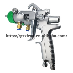 1.3Mm Kaliber Dubbele Kop Spuitpistool Twee-Component Spray Paint <span class=keywords><strong>Gun</strong></span> Met <span class=keywords><strong>2</strong></span> Lagere Potten, innerlijke Druk Dubbele-Head Spuitpistool - Product Image 6