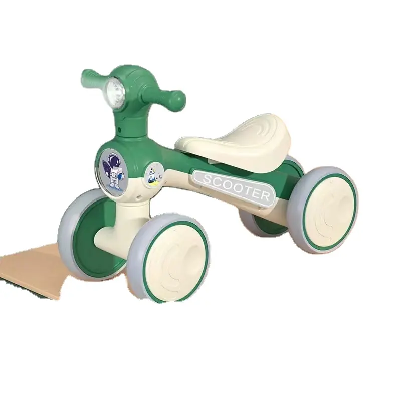 Hochwertiges Baby-Kunststoff-Übungs-Rennwagen Kinder fahren Vierradantrieb Pedalfahrrad Go-Kart Autofahren Geschenk für Kinder