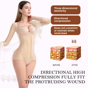 <span class=keywords><strong>Liop</strong></span> Recovery Shapewear à entrejambe ouvert, taille haute, effet ventre plat et rehausseur de fesses, Fajas Colombianas pour femme, post-chirurgie - Product Image 3