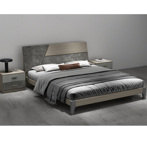 Ensemble Complet de Meubles de <span class=keywords><strong>Chambre</strong></span> à <span class=keywords><strong>Coucher</strong></span> Modernes en MDF Bois, Style Contemporain, Tailles Queen et King, 5 Pièces, Vente en Gros de Chine - Product Image 2
