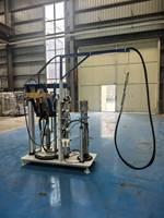 Vente directe d'usine, facile à utiliser, faible taux de défaillance, longue durée de vie : applicateur de colle bicomposant à moteur pneumatique