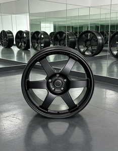 Nuovi Cerchi in Lega di Alluminio 17X7.5 Nero Opaco Multirazza Fusione Universale per Auto - Product Image 4