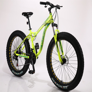 Daurada Vélo de montagne à suspension intégrale de 26 pouces Fat Bike en acier à haute teneur en carbone avec jante en alliage Fourche en aluminium Prix direct d'usine - Product Image 6