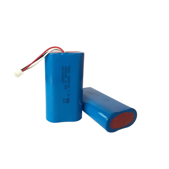 Customized Rechargeable 18650 Li Ion Cylindrical Battery 3.7V 7.4V 2000mah 2600mah 4000mAh PCM Wire UN38.3 Certificate