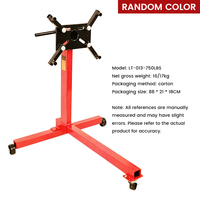 Support de Moteur Mobile Pivotant pour Garage, Capacité 750 LBS, Outil de Réparation pour Démontage et Entretien de Moteur de Voiture