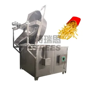 Machine à frire les pommes chips en acier inoxydable