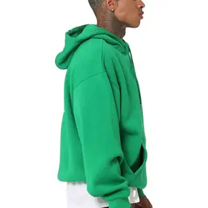 100% Katoenen Custom Zwaargewicht Heren Hoodies Franse Terry Streetwear Trui Hoodie Voor Fabrikant